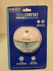 HoMedics Total Comfort Portable Humidifier USB Or Wall Plug 4Hour Runtime, New