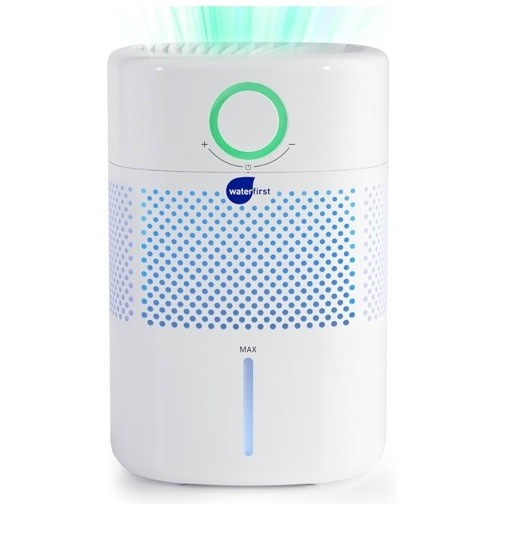 WaterFirst Evaporative Humidifier for Bedroom, 400ml/H Cool Moisture + Filter 3L