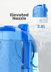 2.8L Large Capacity Ultrasonic Cool Mist Humidifier – Powerful Light blue