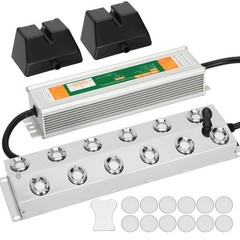 Ultrasonic Mist Maker Fogger 12 Head 9000ml/H 110V 400W Power with Float