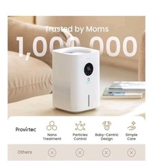 Pro Baby Evaporative Humidifier for Bedroom, Mistfree & No White Dust #3055ER6