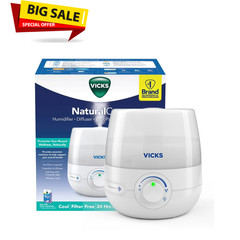 Vicks 1 Gallon Filter Free Cool Mist Humidifier White VUL545 400 Sq Ft