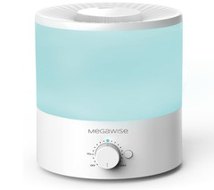 NIB MEGAWISE 1.5L Cool Mist Humidifier Bedroom Home Office Plants Ultrasonic new