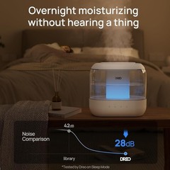 Home Humidifiers 32H Runtime Top Fill 4L Supersized Cool Mist Bedroom Plants New