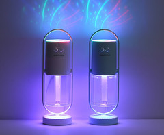 Magic Shadow USB Air Humidifier For Home With Projection Night Lights Ultrasonic