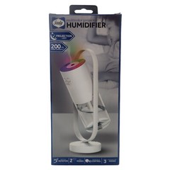 Sealy Multicolor Projector Humidifier 2 Mist Modes Touch Control 3 Light Modes