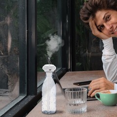Creative Humidifier Bar with Rod Shape for Reusable Air Humidifying