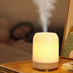 Essential Oil Aroma Diffuse Aromatherapy LED Ultrasonic Humidifier Air Purifier