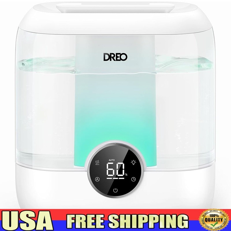 Ultrasonic Large Room Humidifier 6L Cool Mist Quiet Aroma Diffuser Auto Mode New
