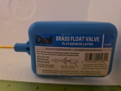 1/4 In. Brass Evaporative Cooler Valve 4153 Manufacturing 4153 1/4 In.