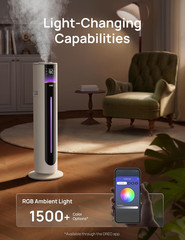 DREO 11L Humidifier Large Room 700Ft², 100H Smart Cool Mist Humidifers for Bedro