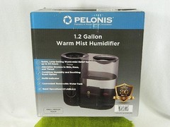 Pelonis BRAND NEW 1.2 Gallon Warm Mist Humidifier Black PSU12W1BB 120v 400 watts