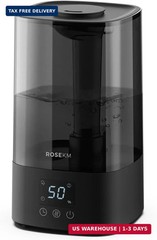 ROSEKM Automatic Humidifiers for Bedroom Large Room, 4.5L Cool Mist Humidifier f