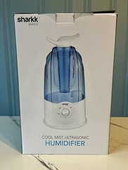 SHARKK Basics Humidifier w 3 Liter Tank Cool Mist Ultrasonic Air Humidifier