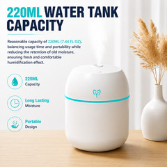 Essential Oil Aroma Diffuse Aromatherapy LED Ultrasonic Humidifier Air Purifier
