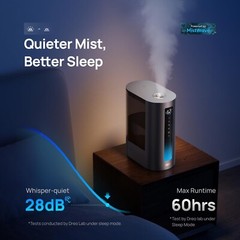 Humidificadores De Niebla Fría Para Dormitorios Y Habitaciones Grandes NEW US.