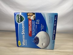 Vicks Warm Steam Vaporizer V150SGN 1.5 Gal Cough/Congestion Breathing Light