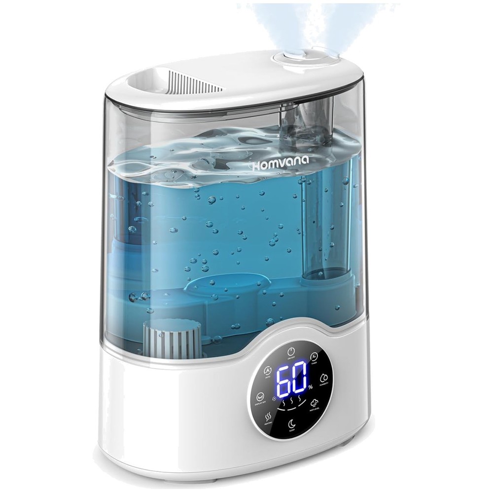 Top-Fill Humidifier for Bedroom Baby Nursery – 807ft²