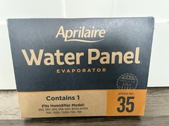 Aprilaire #35 Humidifier Water Panel Filter, 350,360,560,568,600,700,760,768