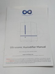 Everlasting Comfort Ultrasonic 4L Household Humidifier in Black (S-HUM)