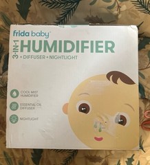 FridaBaby 3-in-1 Humidifier Diffuser Nightlight for Nursery Sinus-soothing