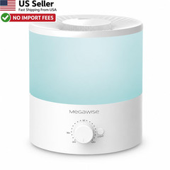 MEGAWISE 1.5L Large Cool Mist Humidifier Ultrasonic Aroma Diffuser FROM USA