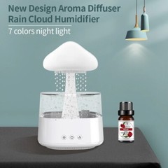 Rain Cloud Humidifier with White Noise 7 Night Lights With Rain And Mist Mode