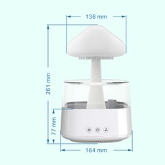 450ml Portable Humidifier USB Aromatherapy Bedroom Purifier LED Colour Lights