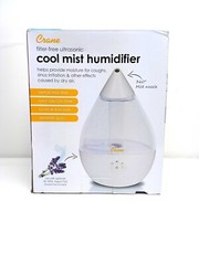 Crane Filter Free Cool Mist Humidifier – White New Open Box