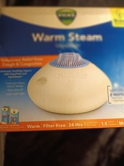 Vicks Warm Steam Vaporizer 1.5 Gallon V150 Filter-Free Humidifier Open Box