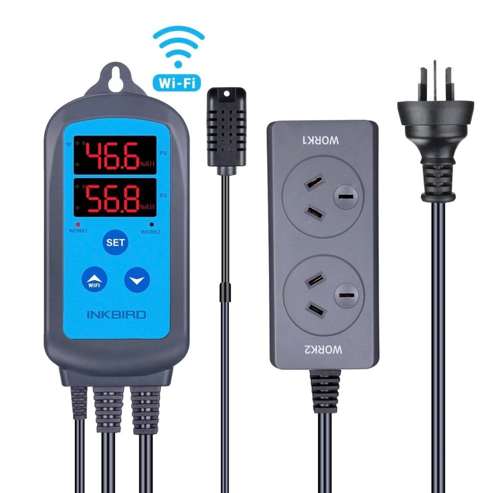 Inkbird IHC-200-WIFI WiFi Plug-n-Play Humidity Controller
