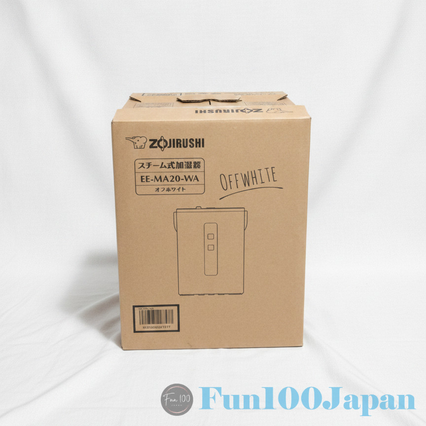 Zojirushi EE-MA20-WA 1.8L Steam Humidifier Off White Authentic From Japan