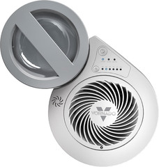 EV100 Evaporative Whole Room Humidifier with Simpletank, 1 Gallon Capacity, Whit