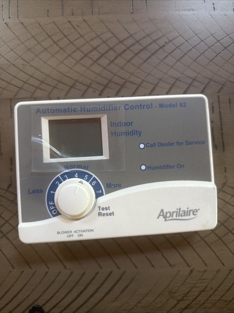 NEW Open Box Aprilaire Model 62 Automatic Digital Humidifier Control Humidistat