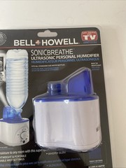 Bell+Howell Sonic Breathe Water Bottle Humidifier Lightweight & Portable
