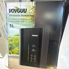 VOVGUU Ultrasonic Humidifier LP-2209 5L Quiet Operation 25W Black