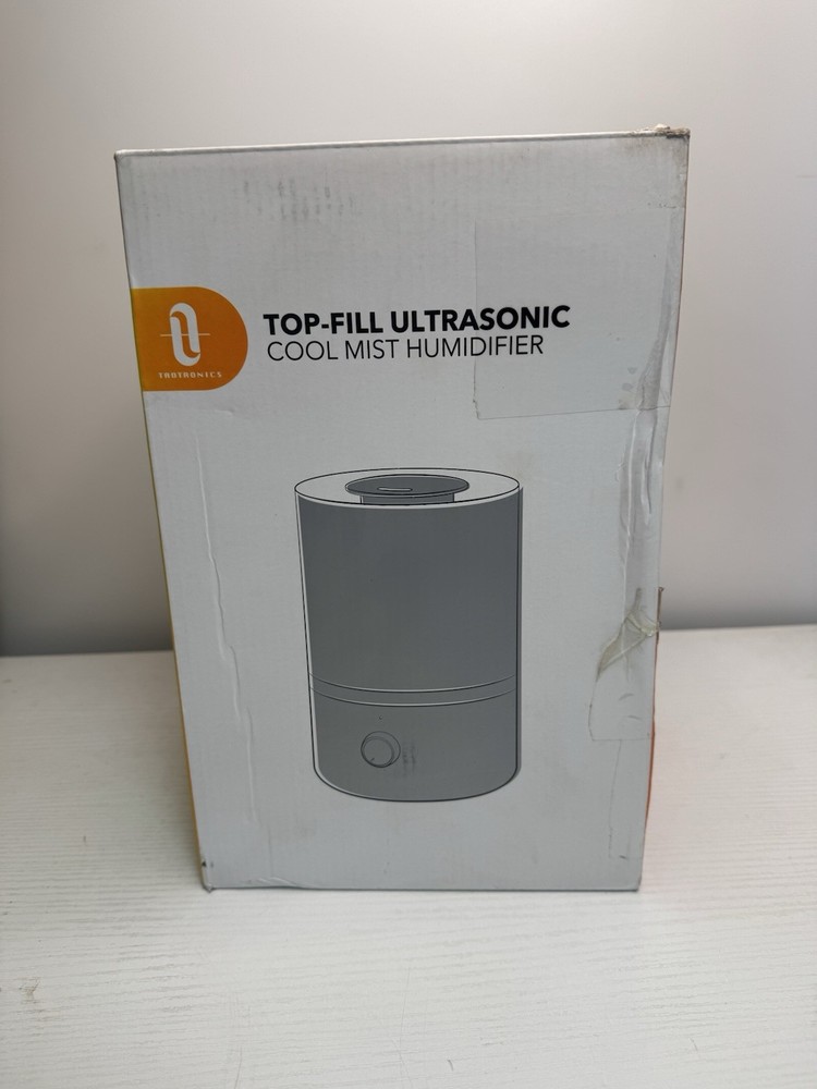 TaoTronics Top-Fill Ultrasonic Cool Mist Humidifier, Black TT- AH047 , Brand New
