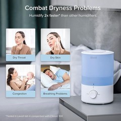 3L Cool Mist Humidifier & Essential Oil Diffuser – Quiet Ultrasonic Comfort