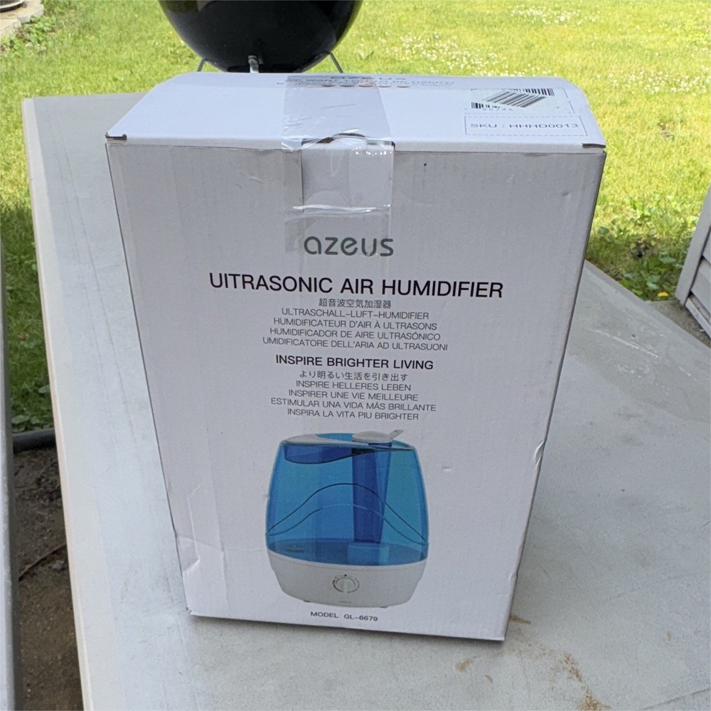 Ultrasonic Air Humidifier Ultrasonic Humidification Blue/White#Humidifier #Air