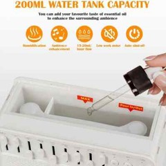 Nature Sounds Humidifier White Noise Sleep Aid Night Light Bluetooth Humidifier