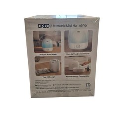 Dreo Ultrasonic Mist Humidifier 409 2Pack Bundle 0.8 Gal Quiet Ambient Light New