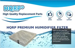 HQRP Water Filter for Panel Aprilaire 10 110 220 500 500A 550 558 Humidifiers