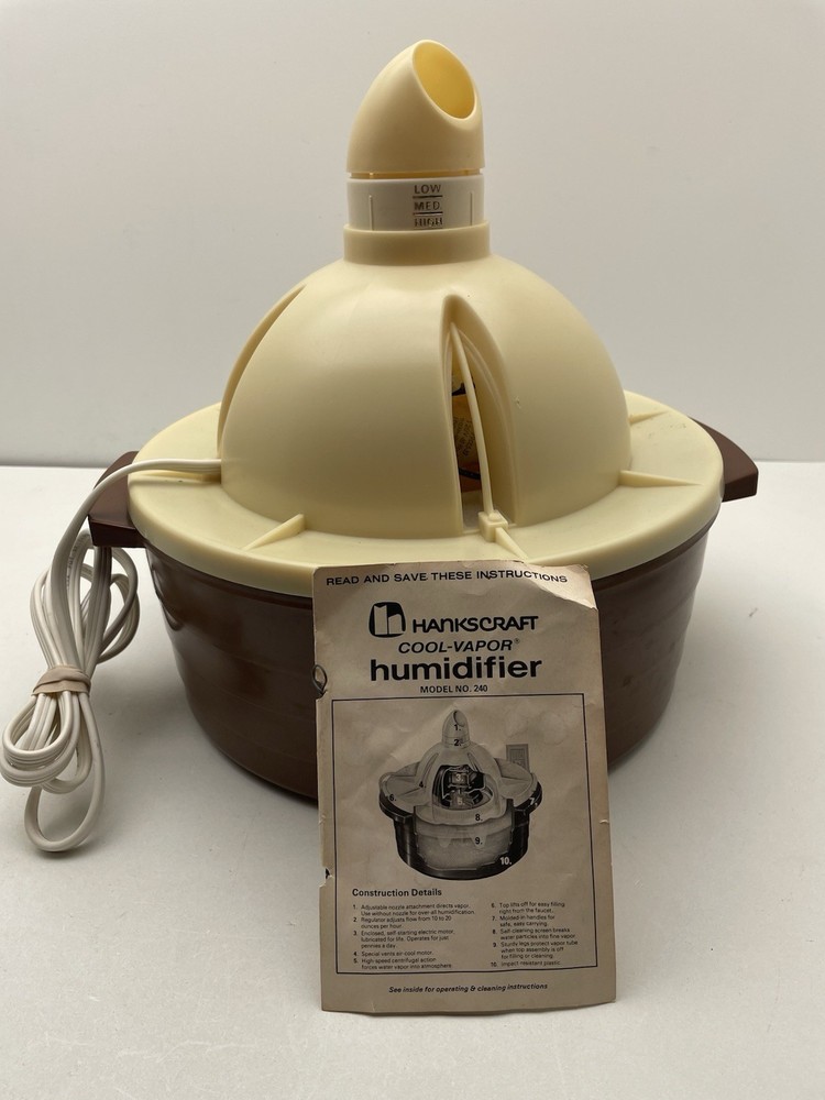 Hankscraft by Gerber Cool Mist Air Moisturizer Humidifier #241 Works great