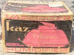 VTG 50s/60s Kaz X-100 Princess Pink Vaporizer/Humidifier W/Box Tested Works