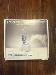 BONECO Air O Swiss 7146 Travel Humdifier NEW open Box White 34480