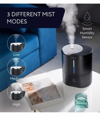 GENIANI Smart Humidifier for Bedroom Large Room, Top Fill Cool Mist Humidifiers