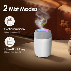 Portable Mini USB Air Humidifier Aroma Diffuser 7 Colors LED Cool Light 330ml Mi