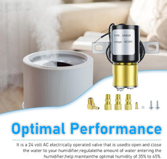 Universal 24V Humidifier Solenoid Valve – Compatible with Aprilaire 4040