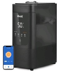 LEVOIT 6L Smart Warm and Cool Mist Humidifiers for Home Bedroom, 60H Runtime and