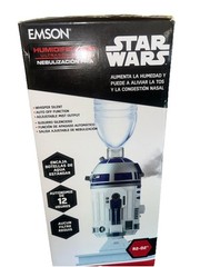 Star Wars 9706D R2D2 550ML Ultrasonic Cool Mist Personal Humidifier, 9.75 Inches